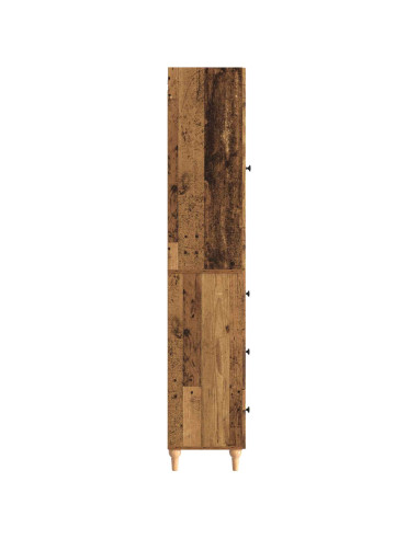 Set di armadi 2 pcs 33 x 34,5 x 90 cm Legno ingegnerizzato