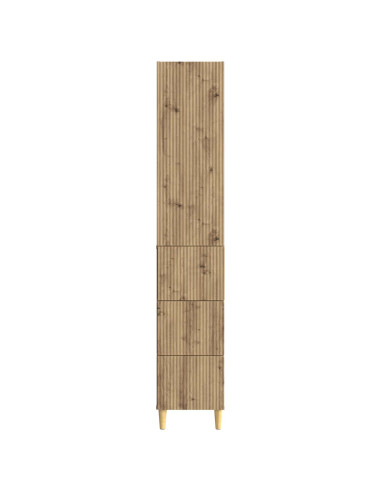 Set di armadi 2 pcs 33 x 34,5 x 90 cm Legno ingegnerizzato