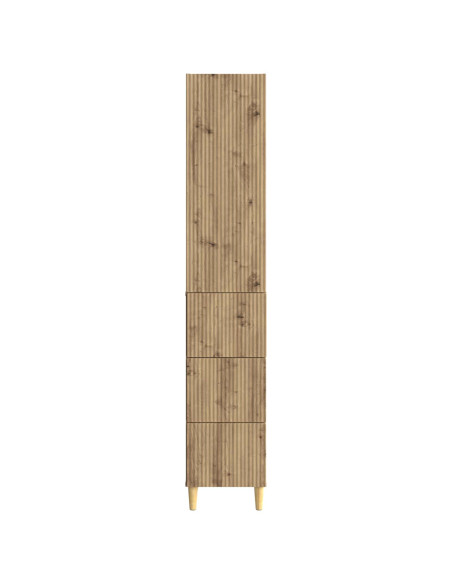 Set di armadi 2 pcs 33 x 34,5 x 90 cm Legno ingegnerizzato