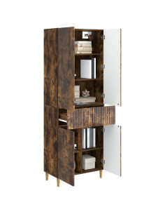Set di armadi 2 pcs 66 x 34,5 x 90 cm Legno ingegnerizzato 2