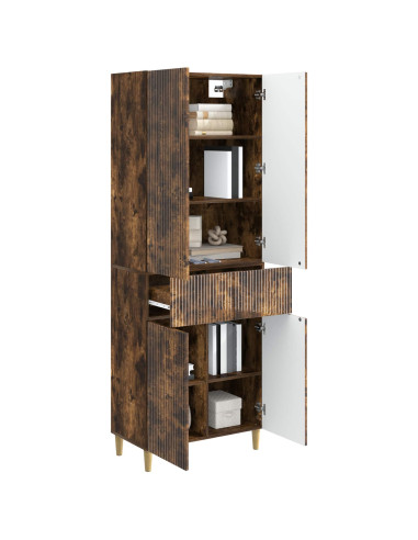 Set di armadi 2 pcs 66 x 34,5 x 90 cm Legno ingegnerizzato