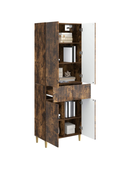 Set di armadi 2 pcs 66 x 34,5 x 90 cm Legno ingegnerizzato