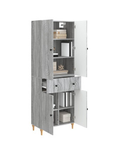 Set di armadi 2 pcs 66 x 34,5 x 90 cm Legno ingegnerizzato 2