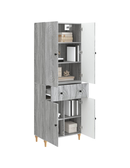 Set di armadi 2 pcs 66 x 34,5 x 90 cm Legno ingegnerizzato