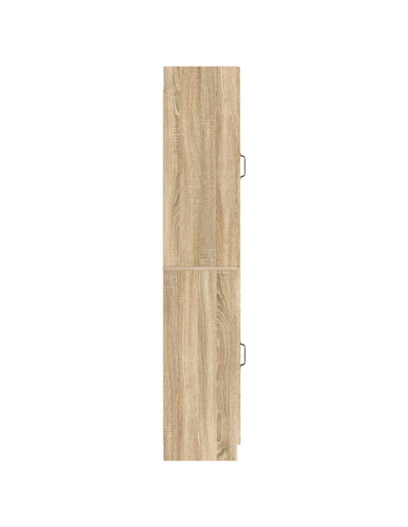 Set di armadi 2 pcs Rovere Sonoma Legno ingegnerizzato