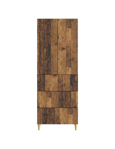 Set di armadi 2 pcs Legno antico 66 x 34,5 x 90 cm