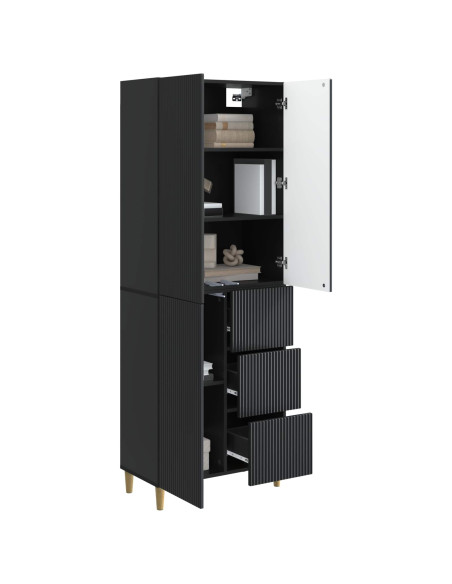 Set di armadi 2 pcs 66 x 34,5 x 90 cm Legno ingegnerizzato