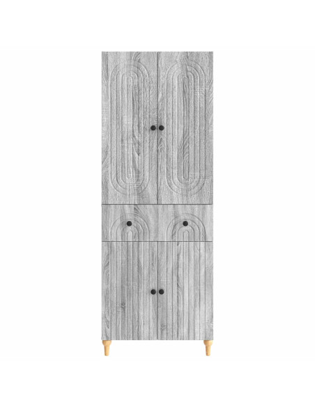 Set di armadi 2 pcs 66 x 34,5 x 90 cm Legno ingegnerizzato