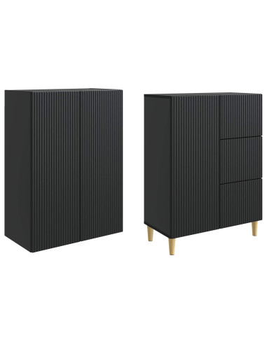 Set di armadi 2 pcs 66 x 34,5 x 90 cm Legno ingegnerizzato
