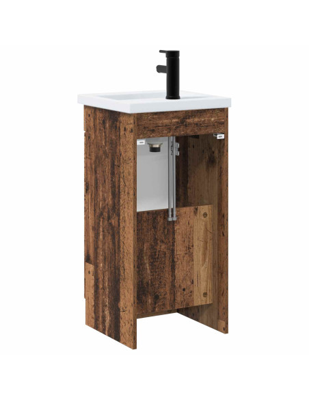 Mobile da bagno con lavabo Legno antico 42 x 40 x 84,5 cm