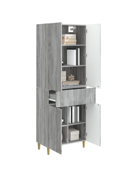 Set di armadi 2 pcs 66 x 34,5 x 90 cm Legno ingegnerizzato