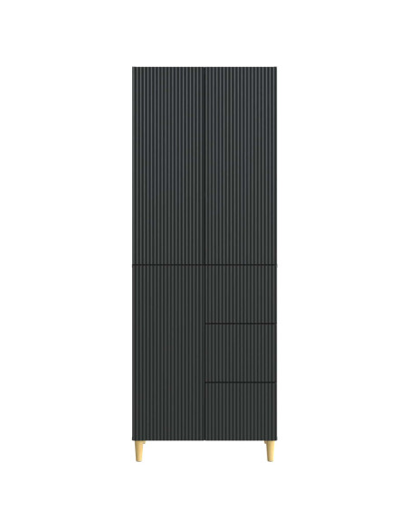 Set di armadi 2 pcs 66 x 34,5 x 90 cm Legno ingegnerizzato