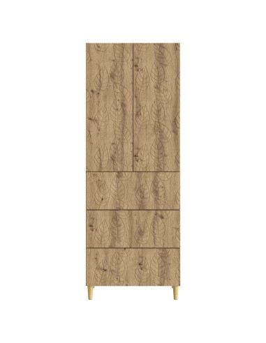 Set di armadi 2 pcs Rovere Artigianale 66 x 34,5 x 90 cm