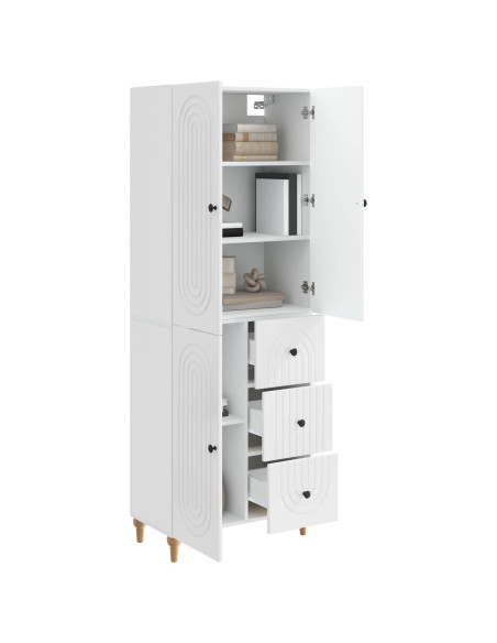 Set di armadi 2 pcs 66 x 34,5 x 90 cm Legno ingegnerizzato