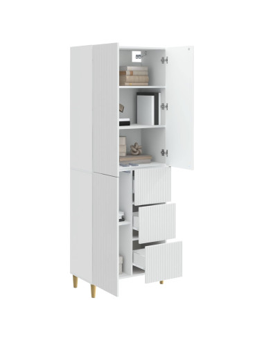 Set di armadi 2 pcs 66 x 34,5 x 90 cm Legno ingegnerizzato