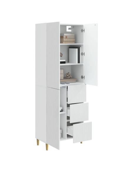 Set di armadi 2 pcs 66 x 34,5 x 90 cm Legno ingegnerizzato