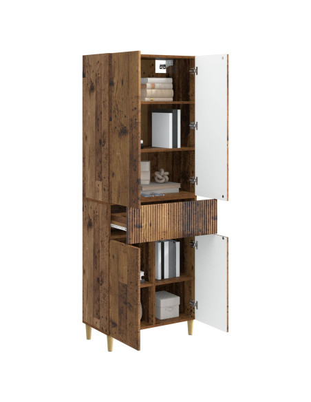 Set di armadi 2 pcs 66 x 34,5 x 90 cm Legno ingegnerizzato