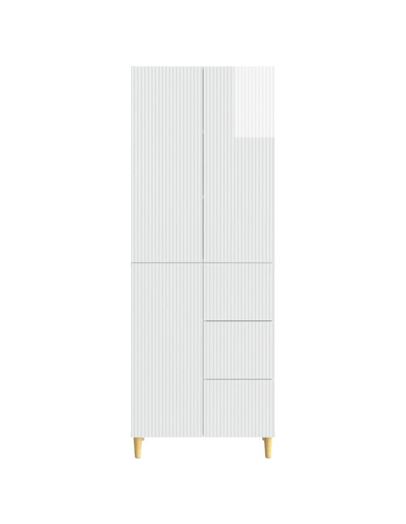 Set di armadi 2 pcs 66 x 34,5 x 90 cm Legno ingegnerizzato