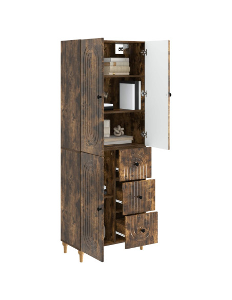 Set di armadi 2 pcs 66 x 34,5 x 90 cm Legno ingegnerizzato