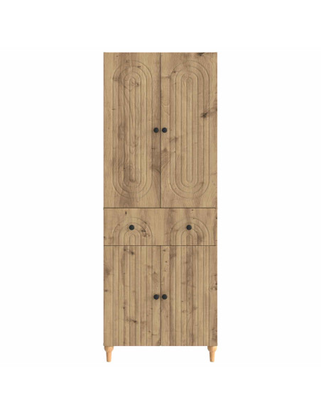 Set di armadi 2 pcs 66 x 34,5 x 90 cm Legno ingegnerizzato