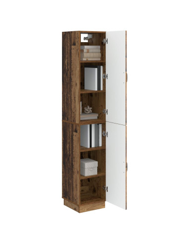 Set di armadi 2 pcs Legno antico Legno ingegnerizzato