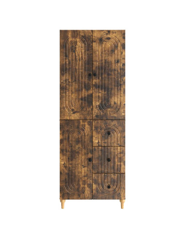 Set di armadi 2 pcs 66 x 34,5 x 90 cm Legno ingegnerizzato