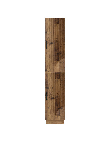 Set di armadi 2 pcs Legno antico Legno ingegnerizzato