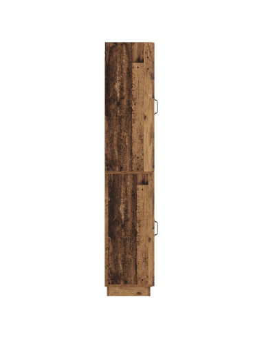 Set di armadi 2 pcs Legno antico Legno ingegnerizzato