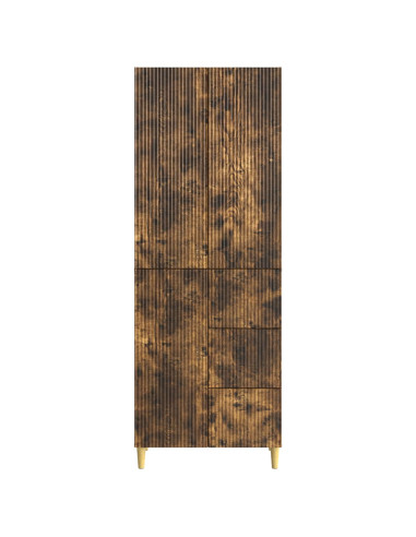 Set di armadi 2 pcs 66 x 34,5 x 90 cm Legno ingegnerizzato