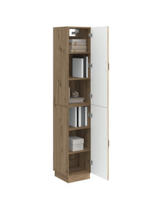 Set di armadi 2 pcs Rovere Artigianale Legno ingegnerizzato 2