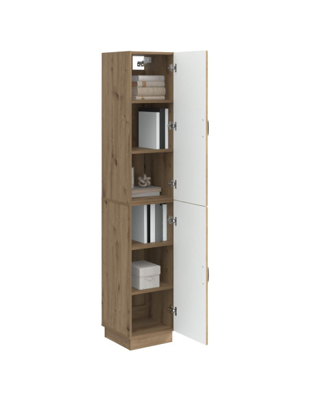 Set di armadi 2 pcs Rovere Artigianale Legno ingegnerizzato
