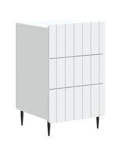 Armadio da Notte Bianco 43x 41 x 68 cm Legno ingegnerizzato