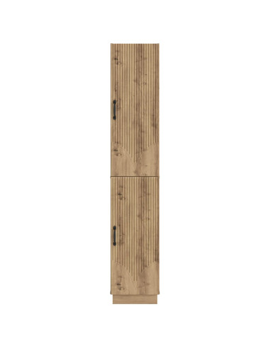 Set di armadi 2 pcs Rovere Artigianale Legno ingegnerizzato