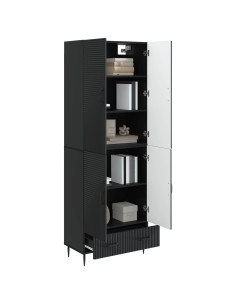 Set di armadi 2 pcs 66 x 34,5 x 95 cm Legno ingegnerizzato 2