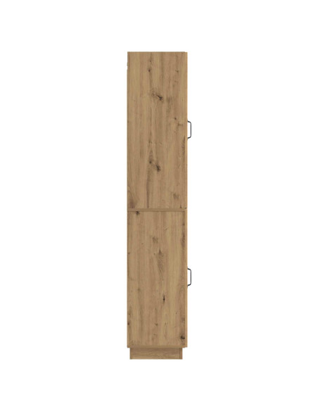 Set di armadi 2 pcs Rovere Artigianale Legno ingegnerizzato