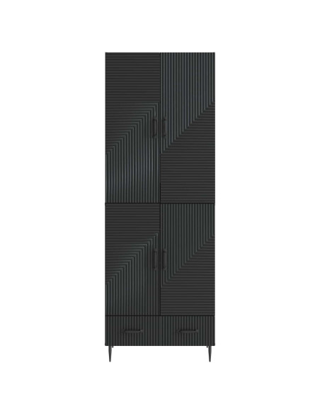 Set di armadi 2 pcs 66 x 34,5 x 95 cm Legno ingegnerizzato