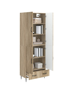 Set di armadi 2 pcs 66 x 34,5 x 95 cm Legno ingegnerizzato 2