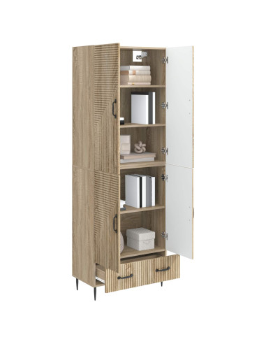 Set di armadi 2 pcs 66 x 34,5 x 95 cm Legno ingegnerizzato
