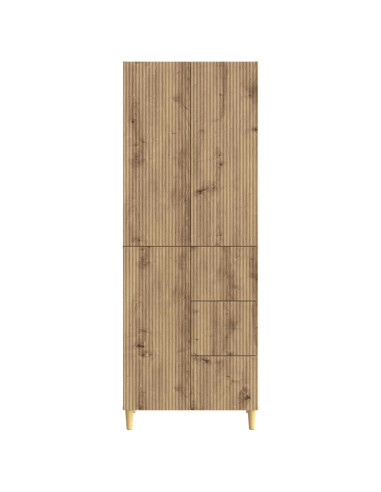 Set di armadi 2 pcs 66 x 34,5 x 90 cm Legno ingegnerizzato