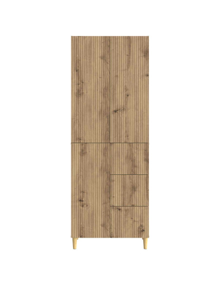 Set di armadi 2 pcs 66 x 34,5 x 90 cm Legno ingegnerizzato