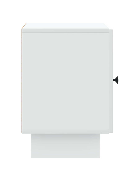 Armadio da Notte Bianco 43 x 34,5 x 50 cm Legno ingegnerizzato