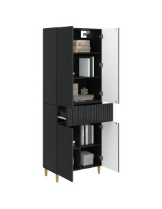 Set di armadi 2 pcs 66 x 34,5 x 90 cm Legno ingegnerizzato 2