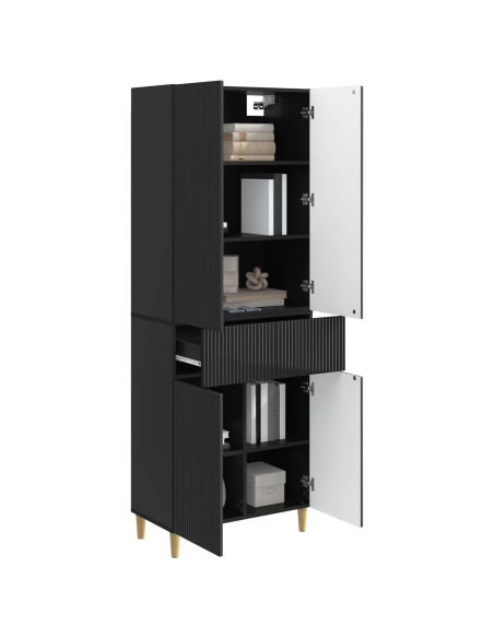 Set di armadi 2 pcs 66 x 34,5 x 90 cm Legno ingegnerizzato