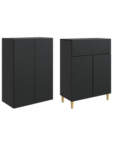 Set di armadi 2 pcs 66 x 34,5 x 90 cm Legno ingegnerizzato