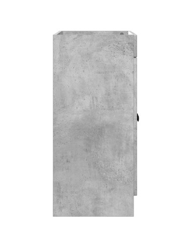 Mobiletto da bagno sotto il lavello Grigio Cemento