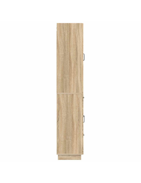 Set di armadi 2 pcs Rovere Sonoma Legno ingegnerizzato