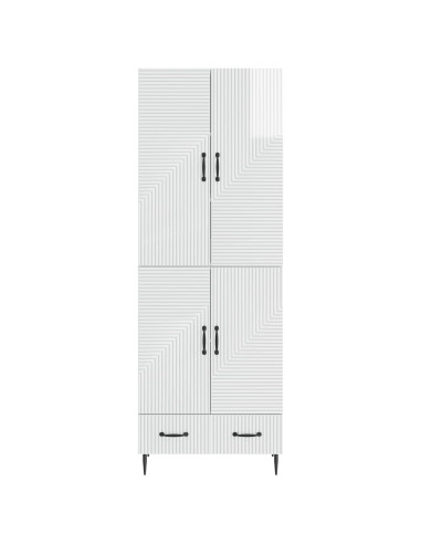 Set di armadi 2 pcs 66 x 34,5 x 95 cm Legno ingegnerizzato
