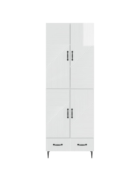 Set di armadi 2 pcs 66 x 34,5 x 95 cm Legno ingegnerizzato