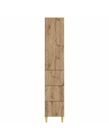 Set di armadi 2 pcs Rovere Artigianale 33 x 34,5 x 90 cm