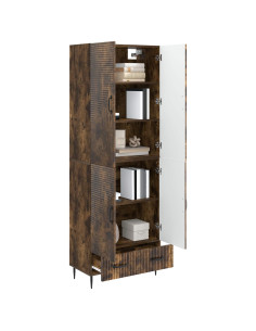 Set di armadi 2 pcs 66 x 34,5 x 95 cm Legno ingegnerizzato 2